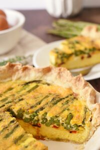 asparagus quiche