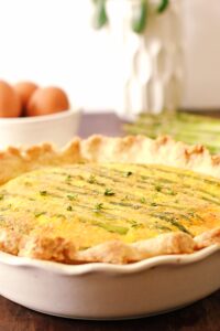 asparagus quiche