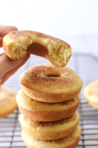 Cinnamon Sugar Baked Donuts