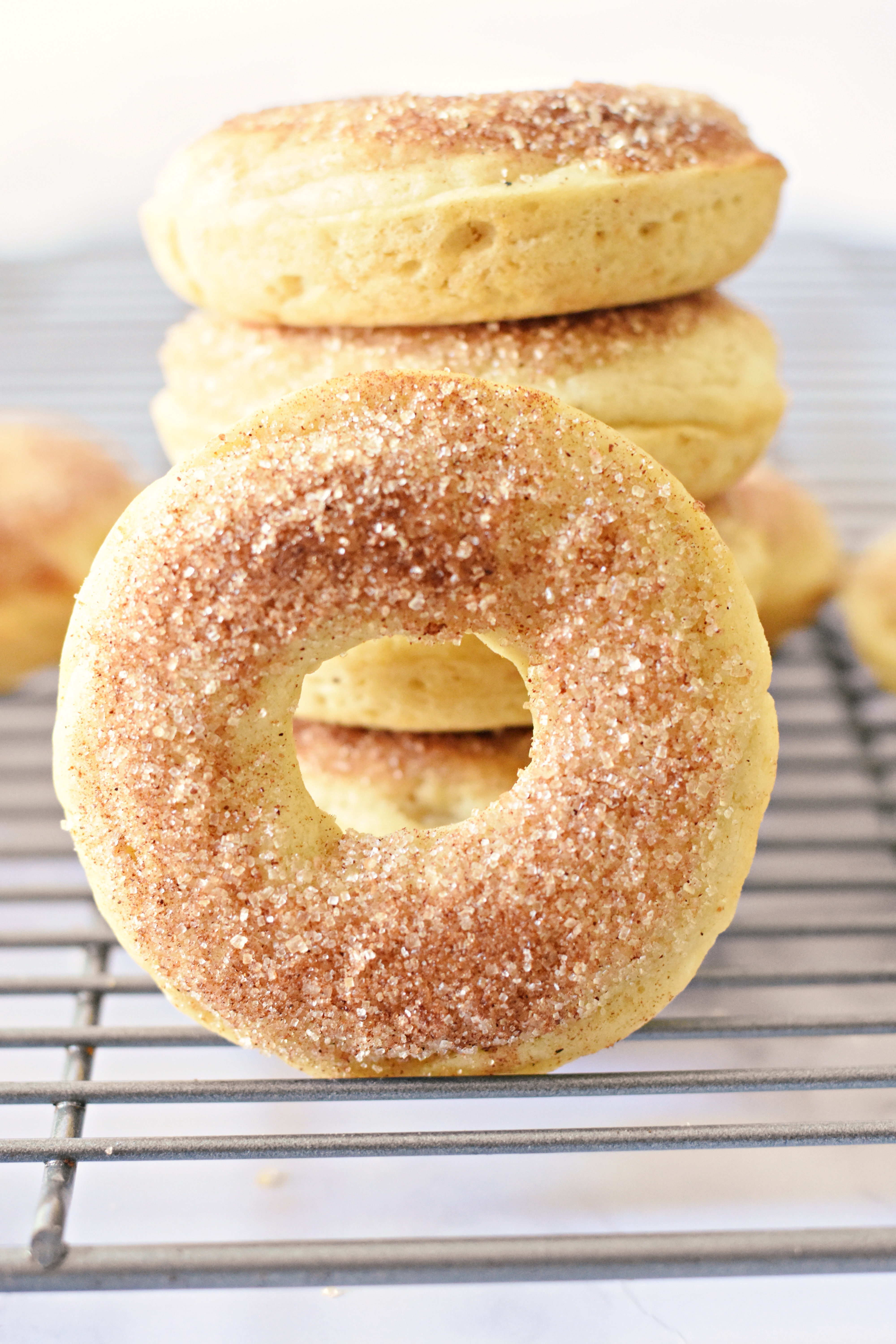 Cinnamon Sugar Baked Donuts