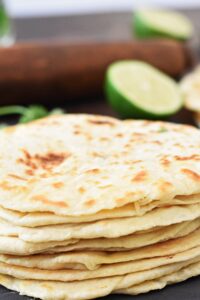 Homemade tortillas