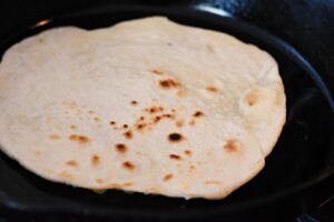 Making tortillas