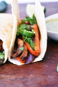 vegetarian fajitas