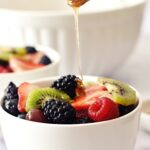 easy fruit salad with dressing