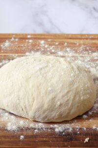 making pizza dough