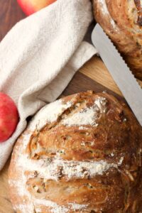 apple cinnamon artisan bread