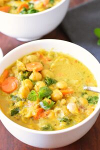 Chickpea curry stew