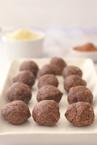 Chocolate protein balls