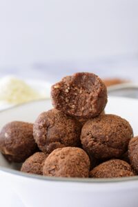 Chocolate protein balls