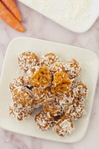 carrot cake energy balls