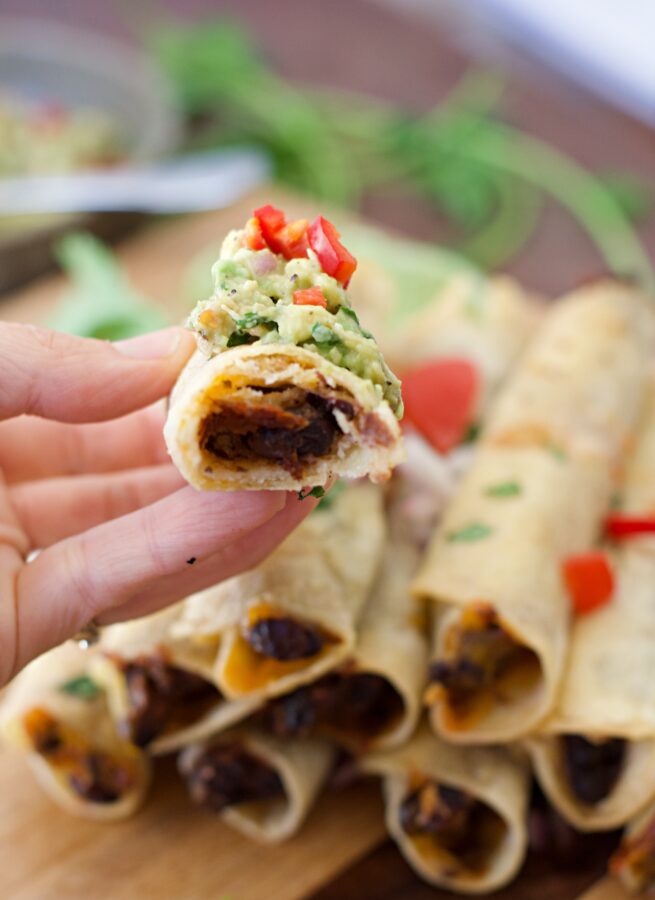 Baked Taquitos Vegetarian GlutenFree