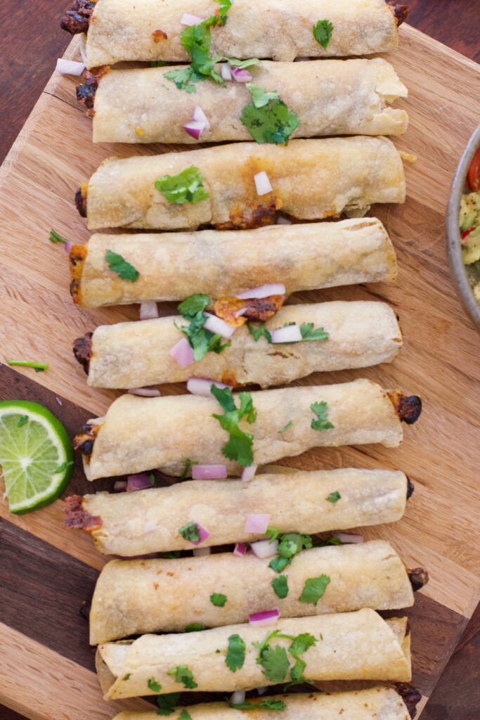 Baked Taquitos Vegetarian GlutenFree