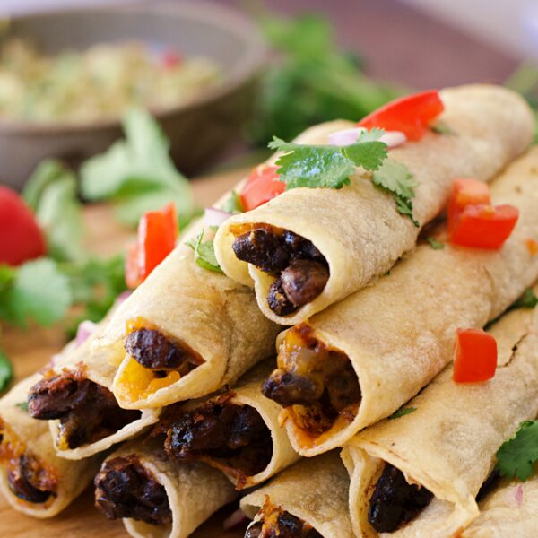 Baked Taquitos Vegetarian GlutenFree