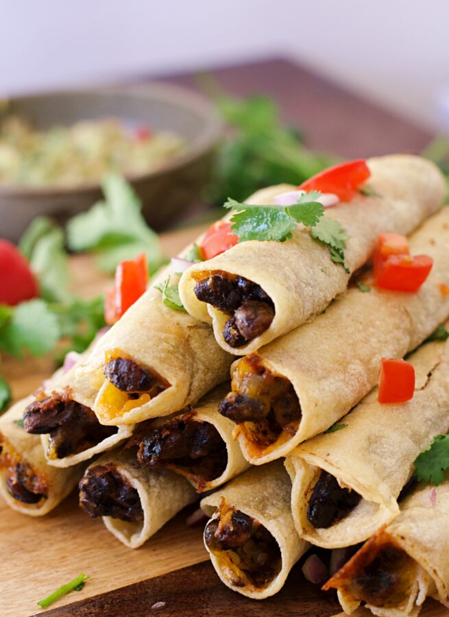 Baked Taquitos Vegetarian GlutenFree