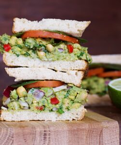 Chickpea salad sandwich