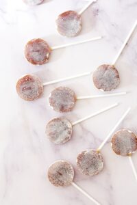 homemade lollipops