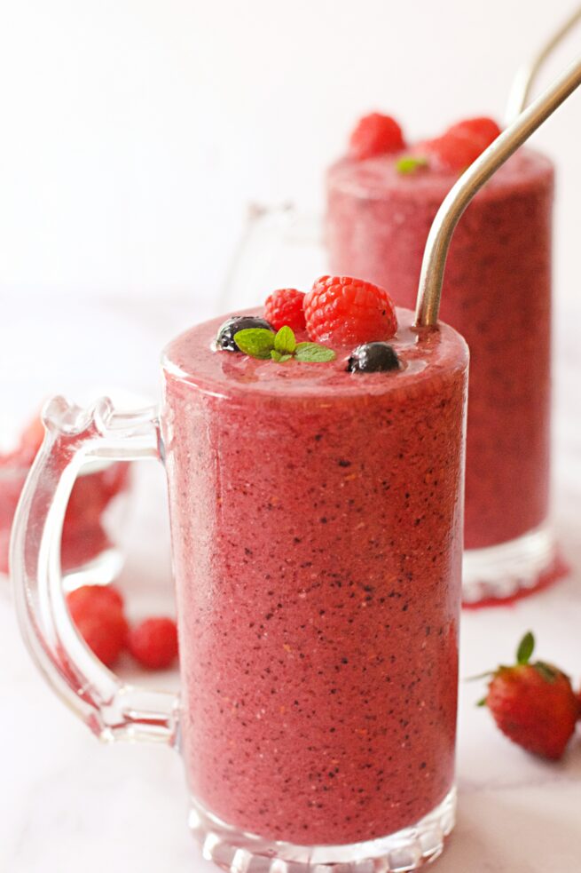 Mixed Berry Smoothie Antioxidant smoothie