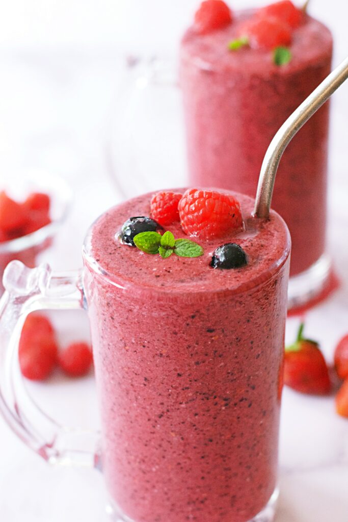 Mixed Berry Smoothie Antioxidant smoothie