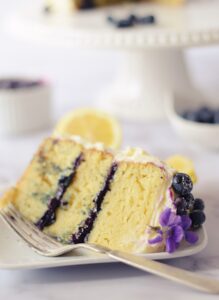 blueberry lemon cake