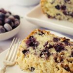 Blueberry lemon bread