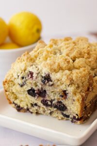 Blueberry lemon bread