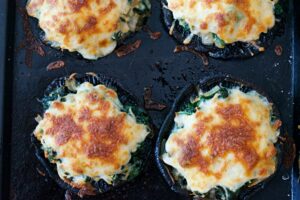 Stuffed portobellos