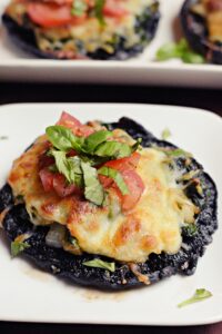 Stuffed portobello mushrooms