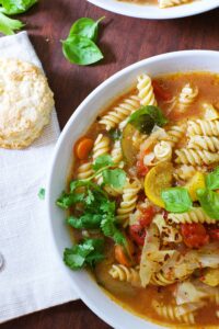 Hearty vegetable soup