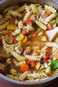 Hearty vegetable soup