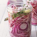 quick pickled red onions