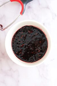 macerated berries