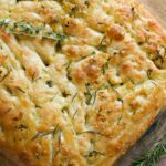 no-knead herbed focaccia