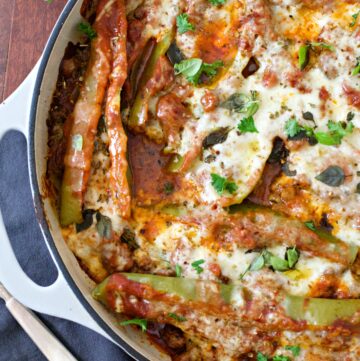 Anaheim stuffed peppers