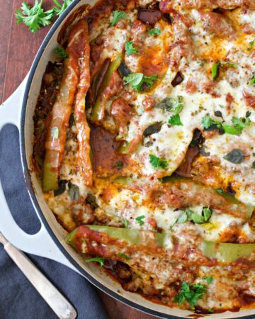 Anaheim stuffed peppers