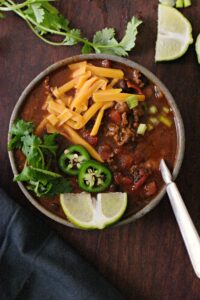 Chipotle beer chili