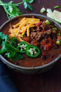 Chipotle beer chili