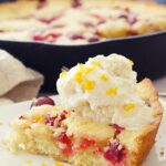 cranberry skillet cake