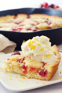 cranberry skillet cake