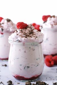 chocolate raspberry mousse