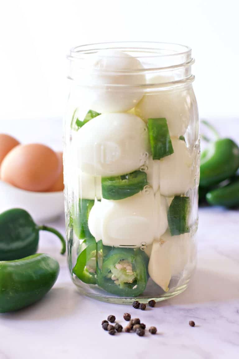 Jalapeno Pickled Eggs Elke Living