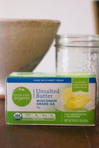 unsalted butter